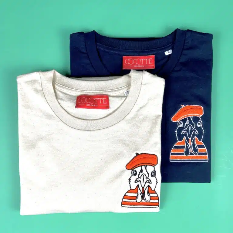 T-shirt, Broderie, Marque