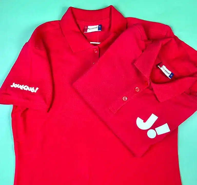 sérigraphie mag polo joué club1