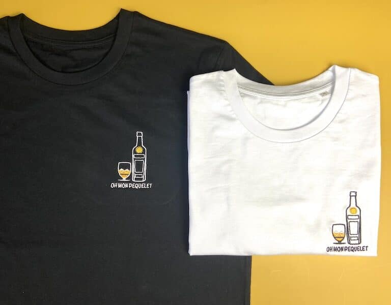T-shirt, Broderie, Marque