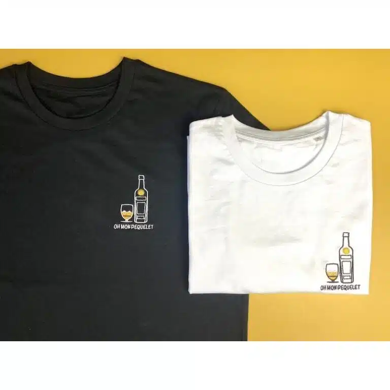 T-shirt, Broderie, Marque