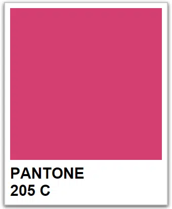 couleur pantone rose 205C