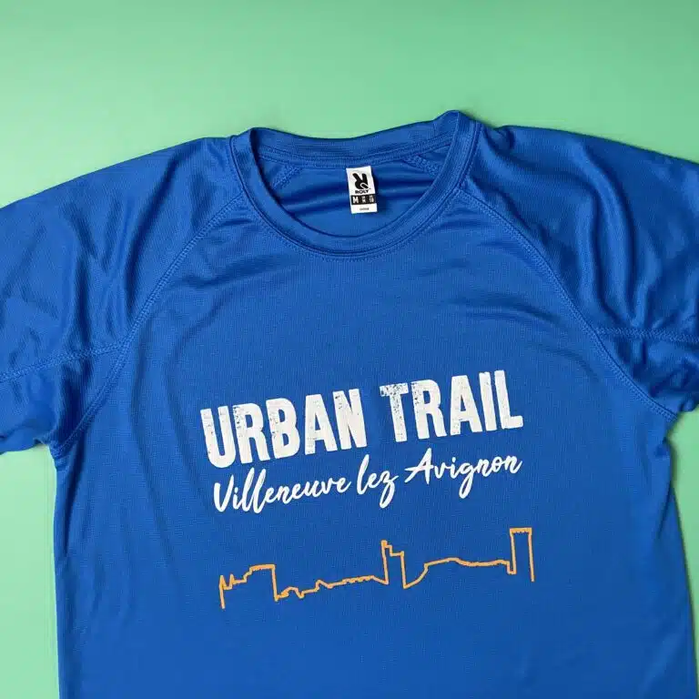 T-shirt de sport, Sérigraphie, Association