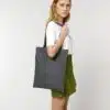 light tote bag anthracite studio front main 6