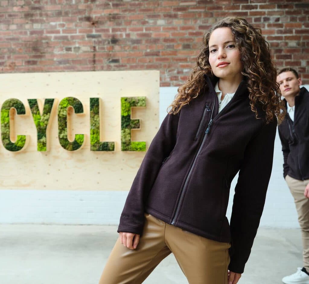 polaire recyclée femme