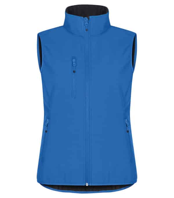 0200916 55 classicsoftshellvestlady royalblue front preview