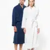 peignoir col kimono