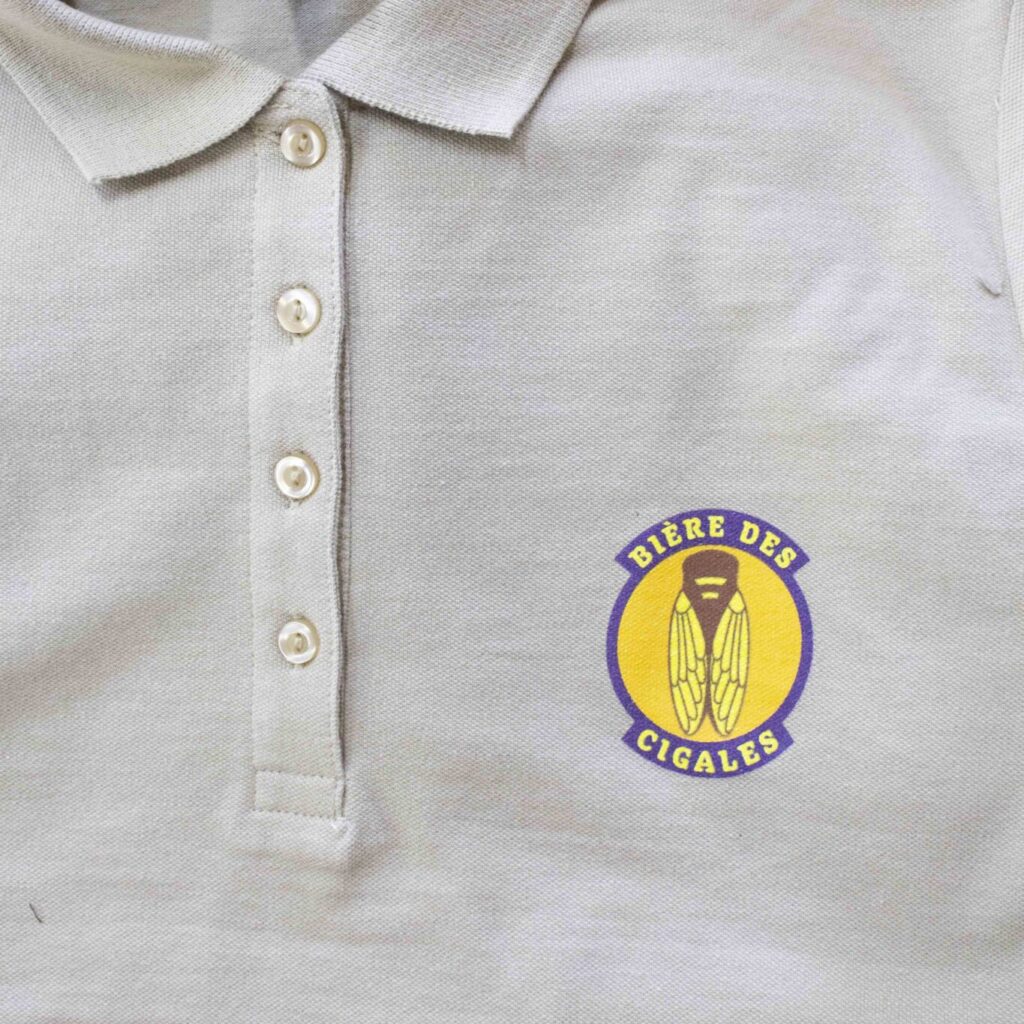 Polo, Sérigraphie, Restauration