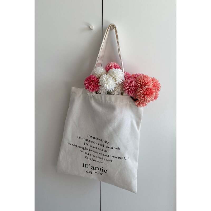 tote bag poème