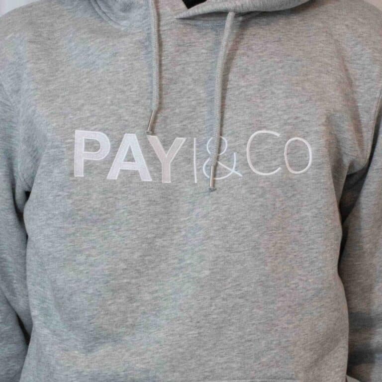 Sweat, broderie, Startup