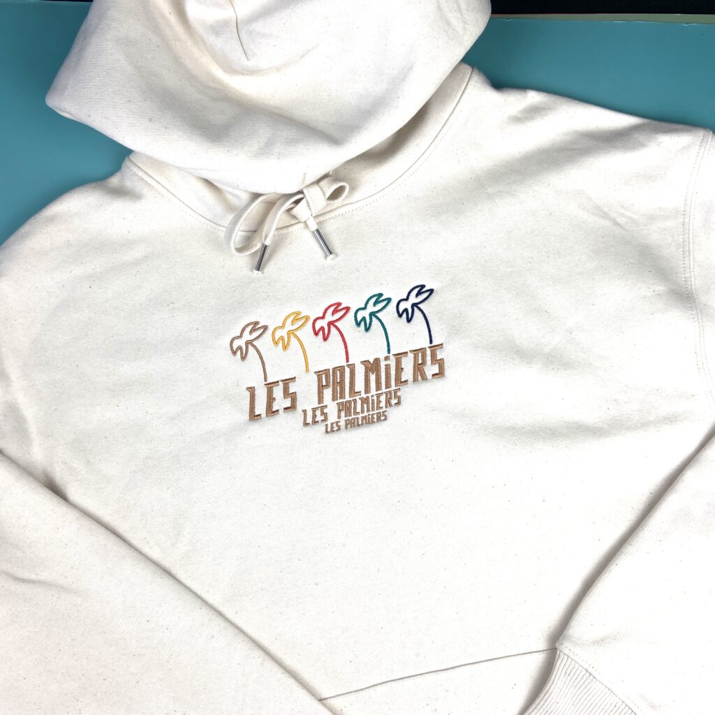 Sweat, Broderie, Marque