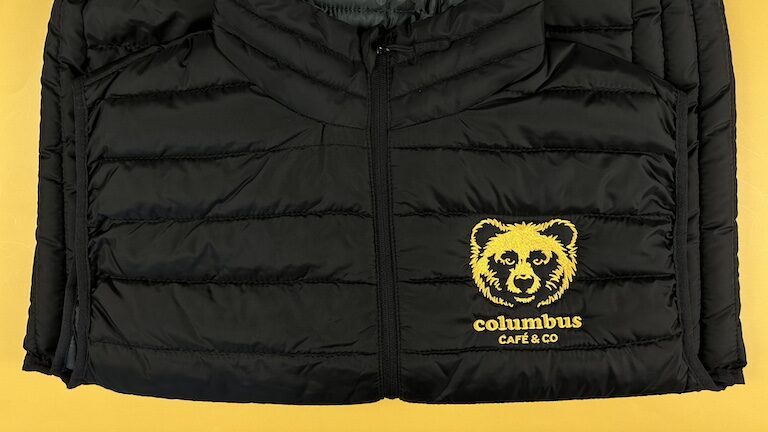 Bodywarmer, Broderie, Retauration