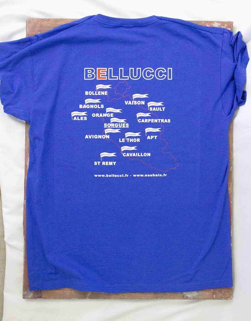 T-shirt, Sérigraphie, BTP