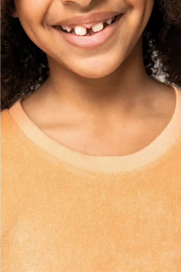 t shirt fille en éponge