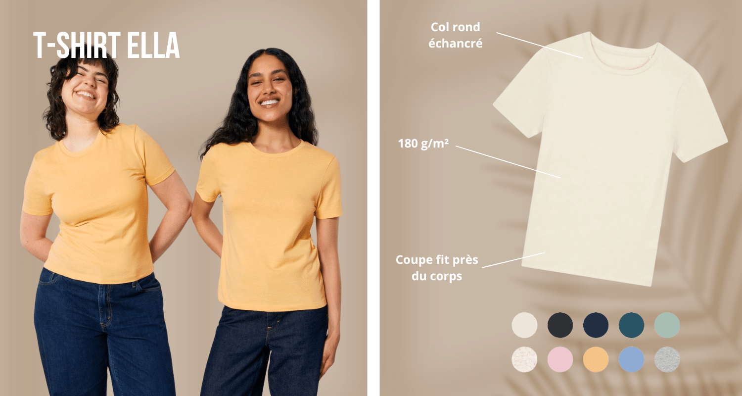 t shirt femme ella