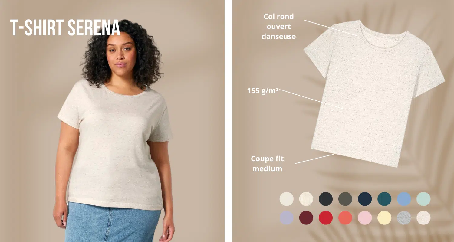 t shirt femme serena