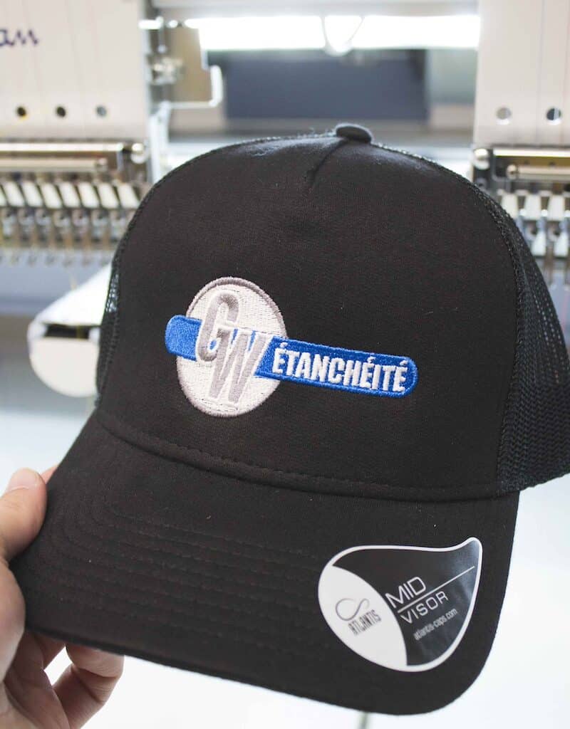 Casquette, Broderie, BTP
