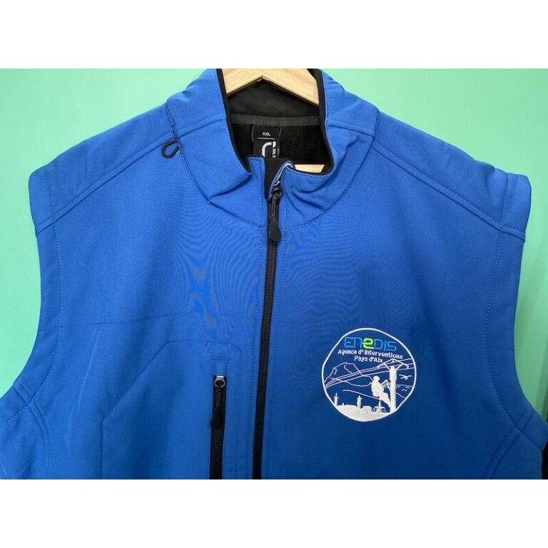 Softshell, Broderie, BTP