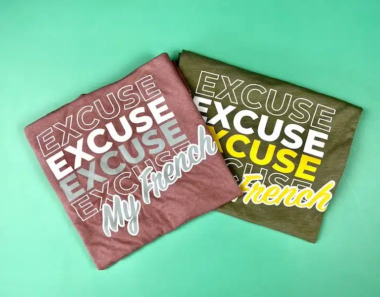 T-shirt, Sérigraphie, Marque