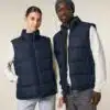 puffer gilet french navy duo front main 0