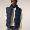 puffer gilet french navy studio front main 0