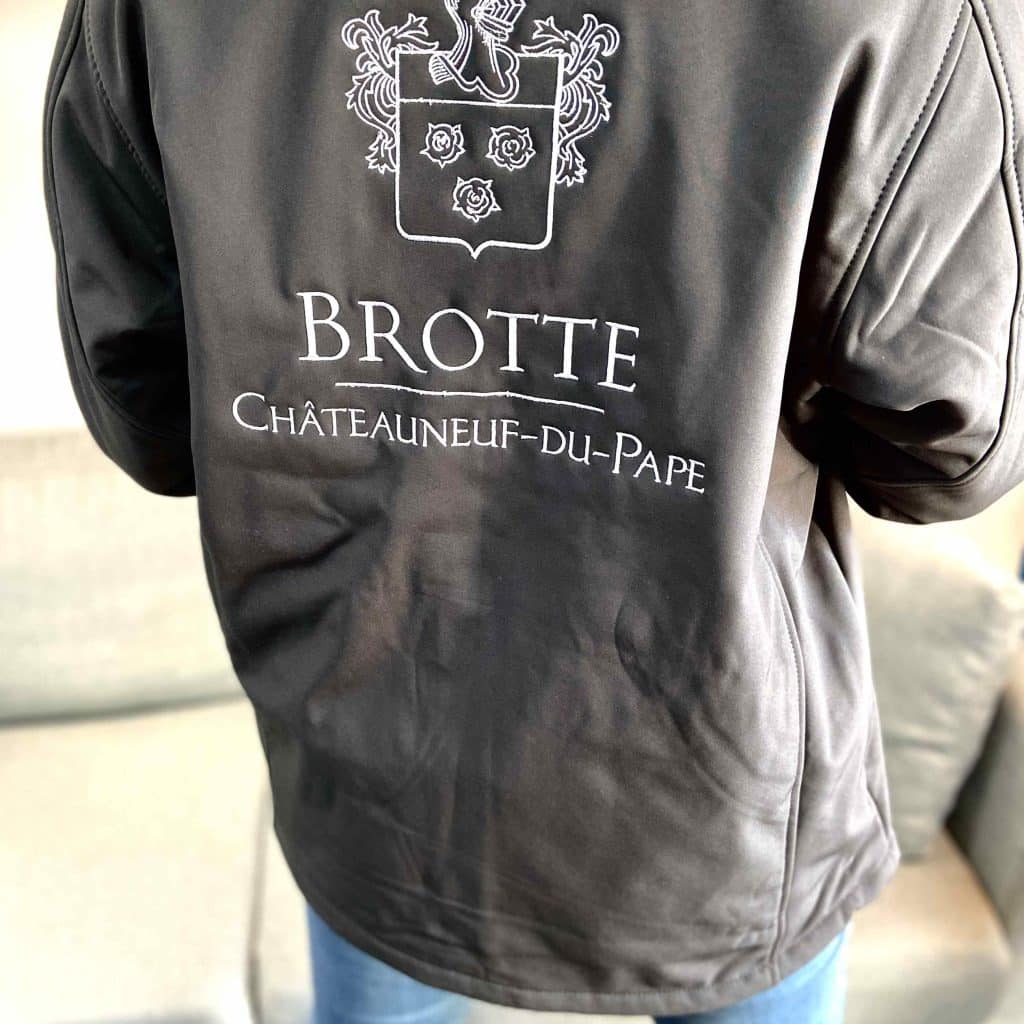 brotte caviste softshell broderie2