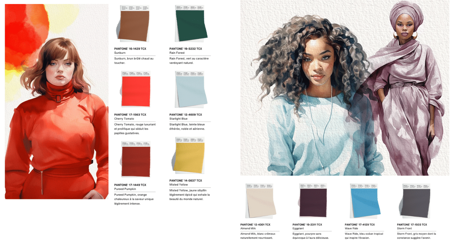 palette couleurs 2024:2025