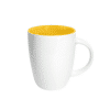 tasse grès jaune