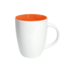 tasse grès orange