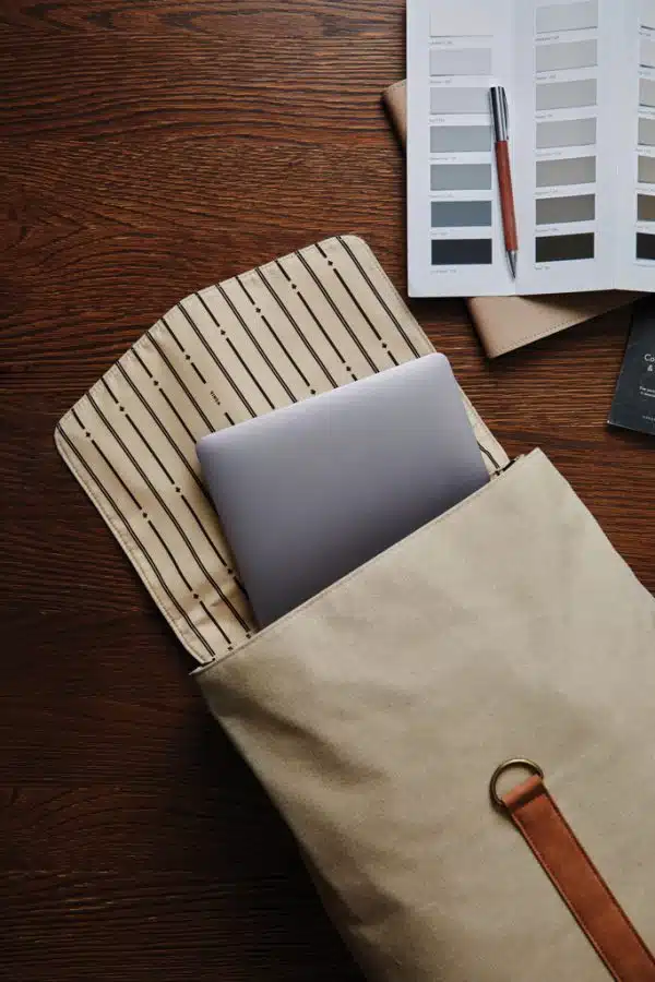 le sac ordinateur vintage