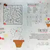 set de table papier graines