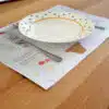 set de table papier graines