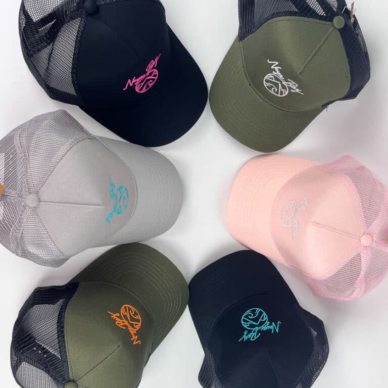 neya bay créateur de marques & e commerce casquettes classic mesh junior 5 panneaux broderie