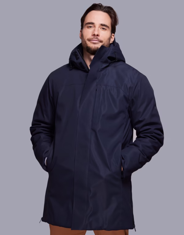 parka sapporo bleu marine