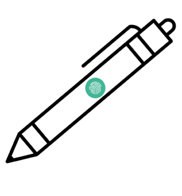 picto stylo 90 degres