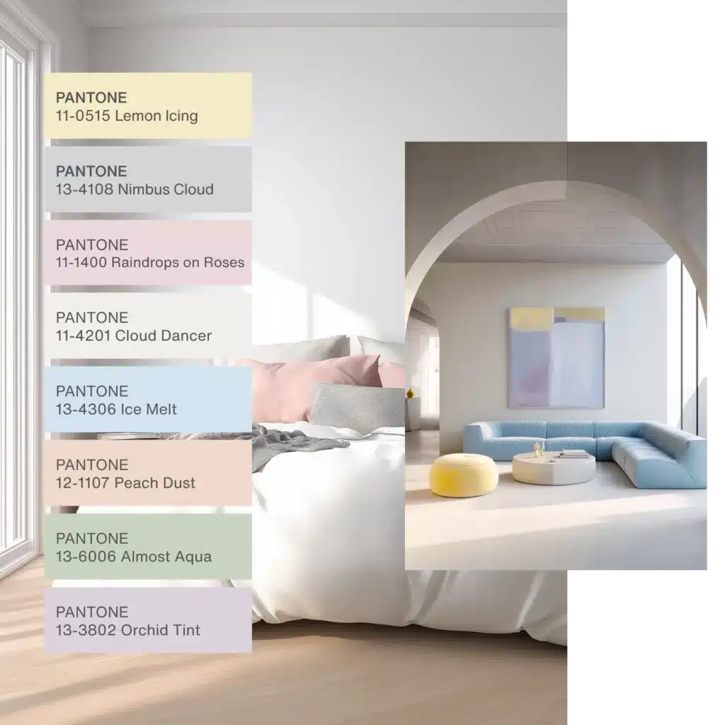 pantone 2026 color of the year 11 4201 cloud dancer index powdered pastels hero