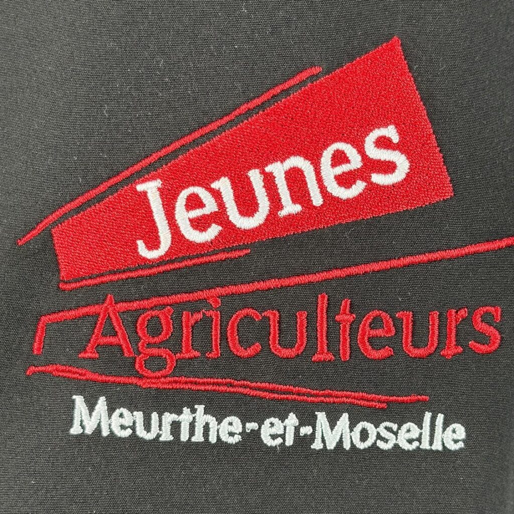jeunes agriculteurs de meurthe moselle associations veste softshell beginner broderie