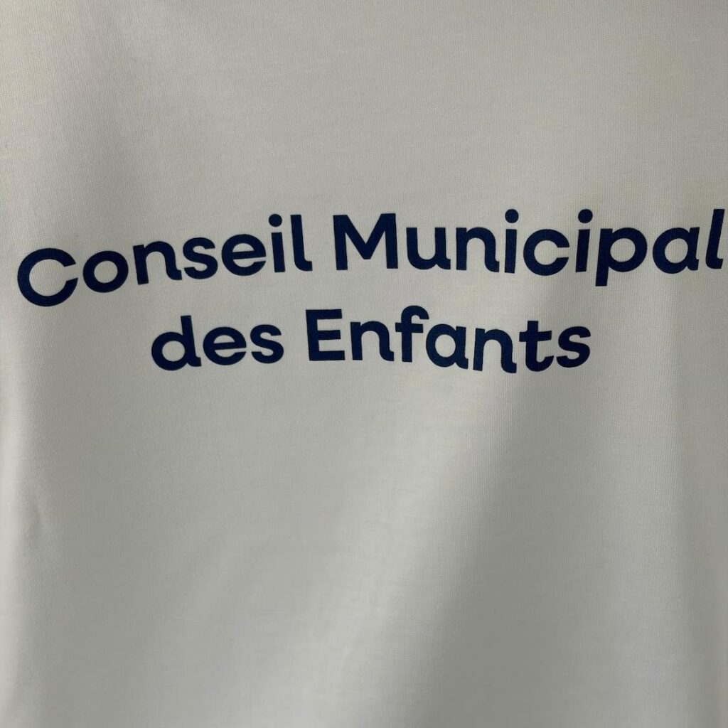 mairie de grigny sur rhône collectivités t shirt descartes serigraphie