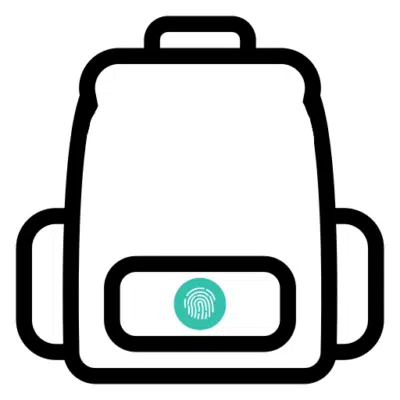 sac à dos poche avant (sans rabat)