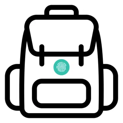 sac à dos haut face