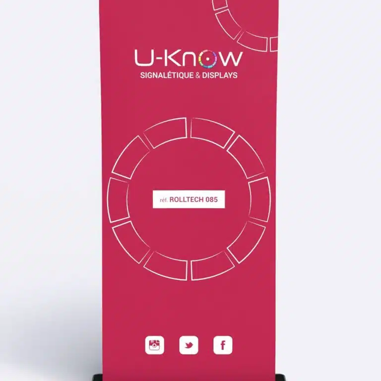 kakemono roll up tech