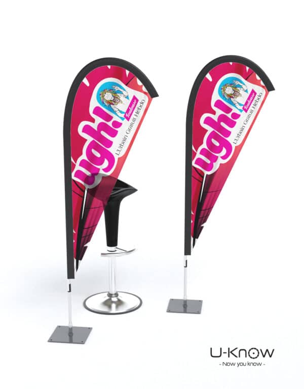 drapeau de petite taille