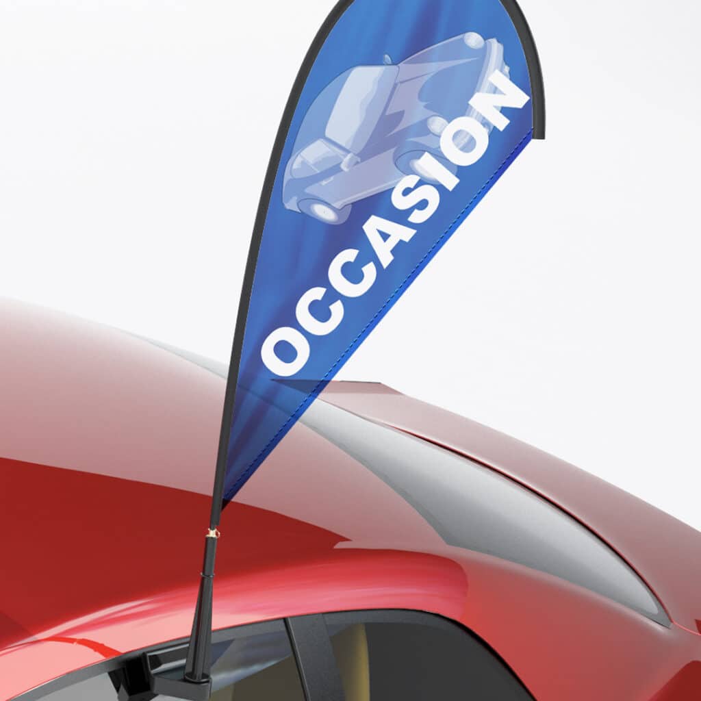 drapeau pour voiture