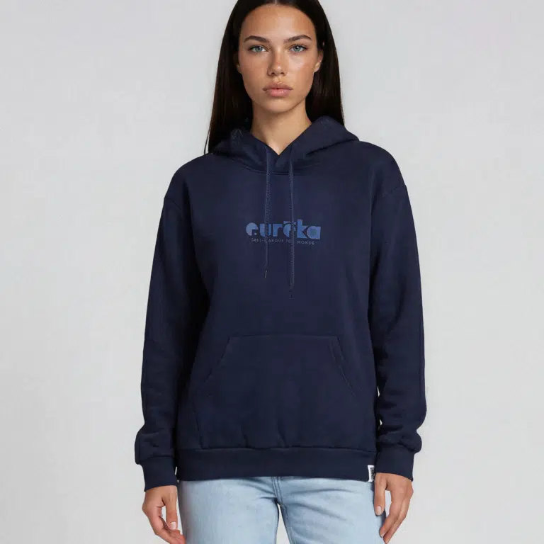 hoodie bleu femme à personnaliser