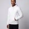 Hoodie blanc à personnaliser - marquage textile professionnel IKONE