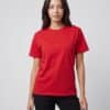T-shirt rouge à personnaliser - marquage textile professionnel IKONE
