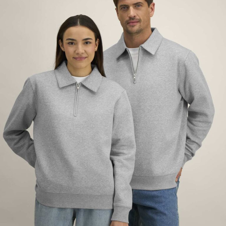 sweat polo proper Heather Grey